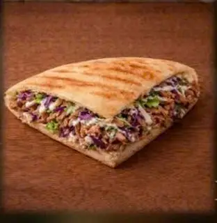 Hình ảnh Pita bread thịt và phô mai/Meat and Cheese in Pita bread 