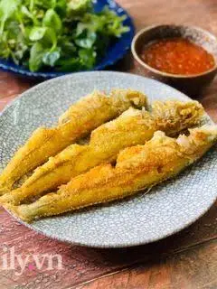 Hình ảnh Cá bống đục chiên tempura