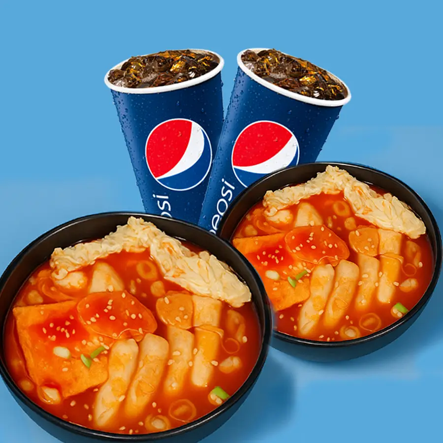 Hình ảnh Combo đây là bí mật của chúng ta ( 2 Tokbokki , 2 Pepsi)