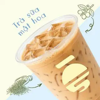 Hình ảnh Trà sữa Olong Mật hoa.