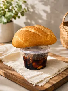 Hình ảnh Bánh mì vịt quay
