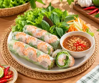 Hình ảnh Gỏi Cuốn Tôm Tai Heo