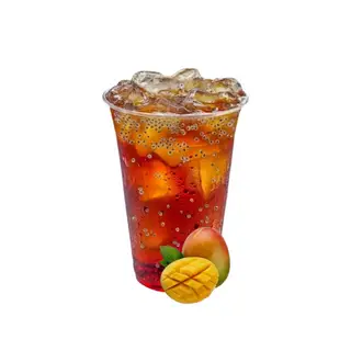 Hình ảnh Trà Xoài Hạt Chia Size 700ml
