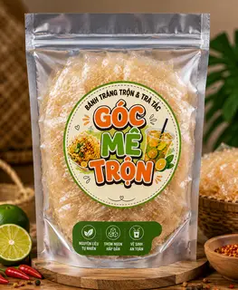 Hình ảnh Bánh tráng muối tỏi