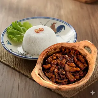 Hình ảnh Cơm Thịt Ba Chỉ Kho Tiêu
