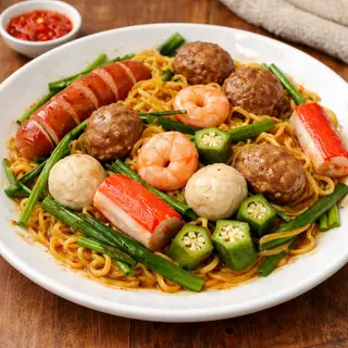 Hình ảnh Mỳ Trộn full topping  siêu Ngon 79k