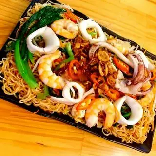 Hình ảnh Mì xào hải sản