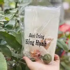 Hình ảnh Bánh Tráng Hồng Hạnh chấm