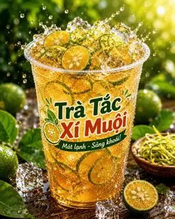 Hình ảnh Trà Tắc Xí Muội 700ml