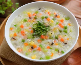 Hình ảnh Cháo rau củ 