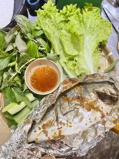 Hình ảnh Cá Cam Nướng Giấy Bạc