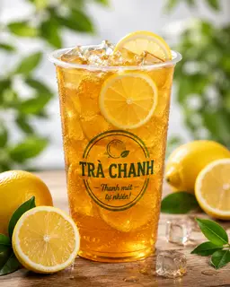 Hình ảnh trà chanh 700ml
