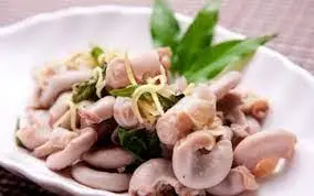 Hình ảnh Dồi trường hấp hành gừng