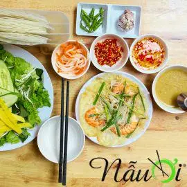 Hình ảnh 1 phần 5 bánh xèo tôm