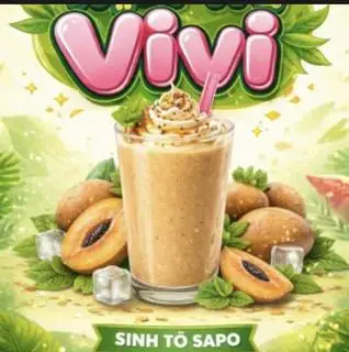 Hình ảnh Sinh Tố Sapo 