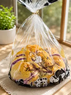 Hình ảnh Bánh Hoa Cúc Khoai Môn