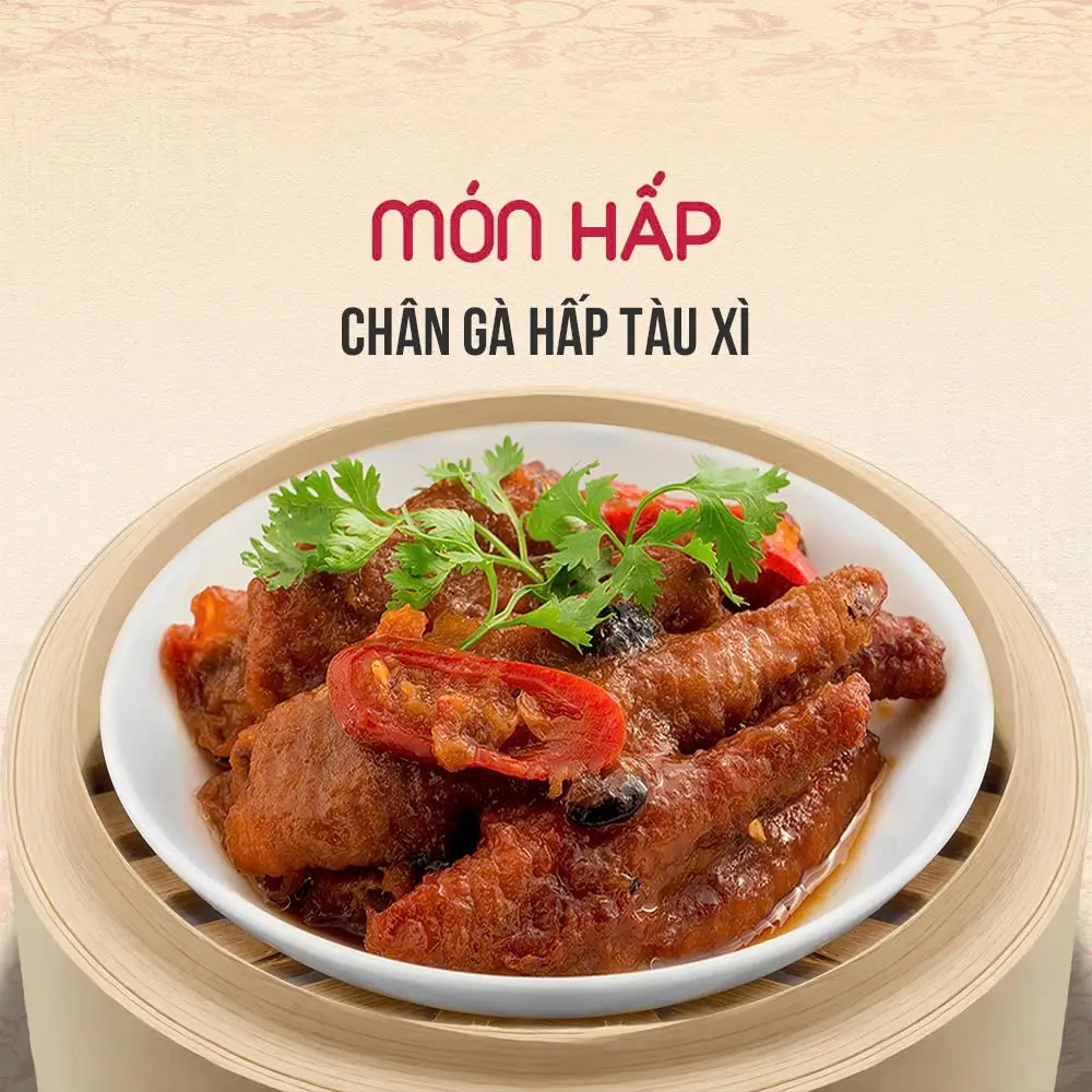 Hình ảnh Chân gà hấp tàu xì - Best seller