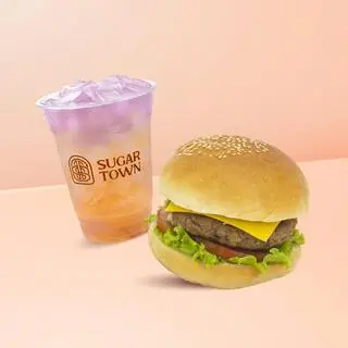 Hình ảnh Combo Burger Bò Nướng Đặc Biệt