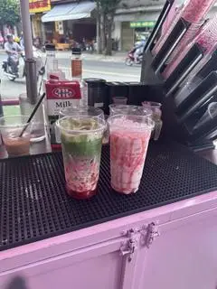 Hình ảnh Matcha Latte Dâu