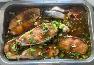 Hình ảnh Cá basa kho hành - phần