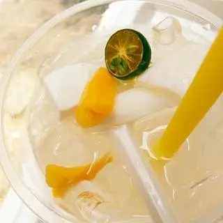 Hình ảnh Dừa Tắc Sợi Mít+Trái Nhãn+Sương Sáo Ly Khổng Lồ 