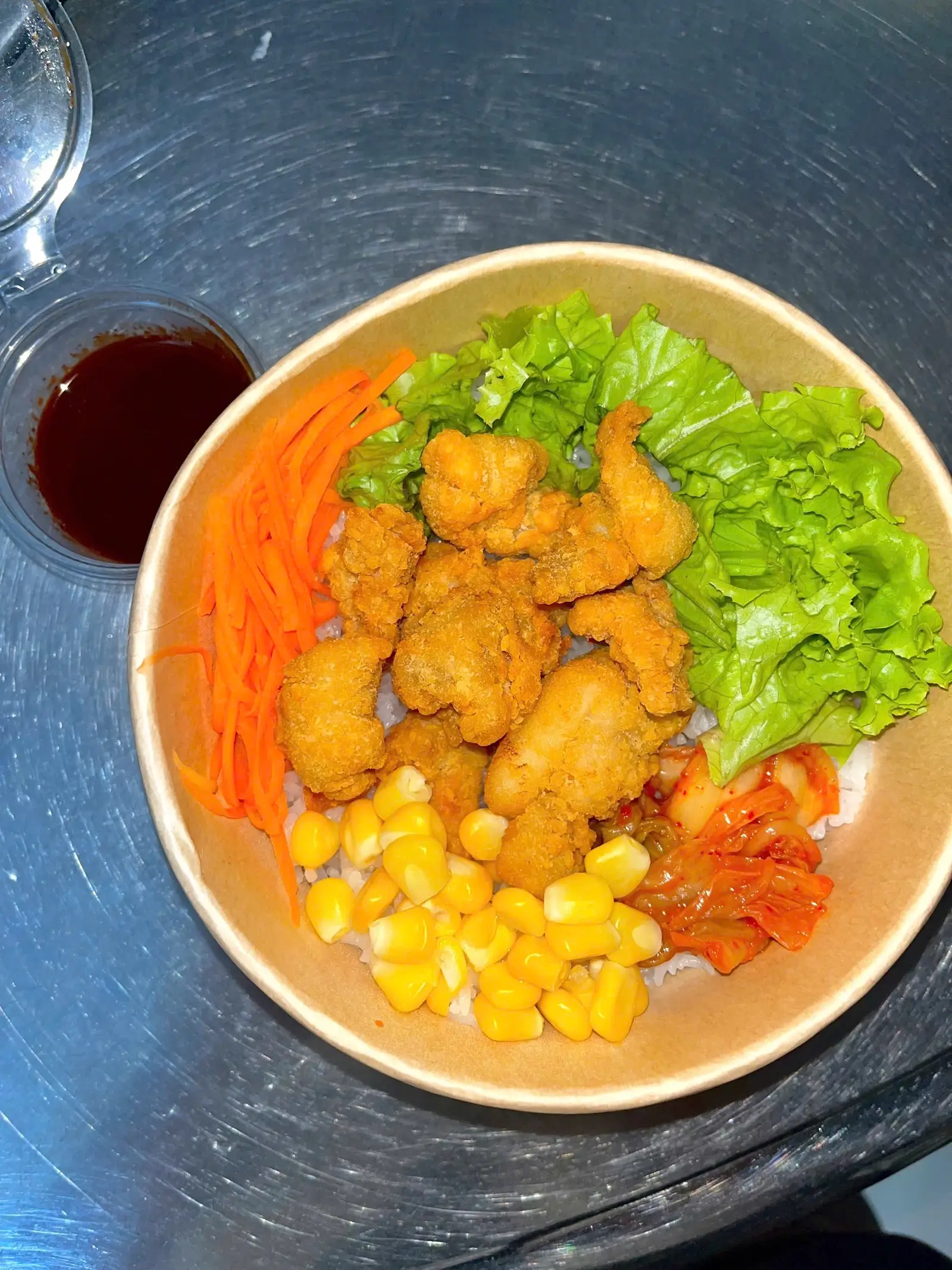 Hình ảnh Cơm gà sốt Hàn