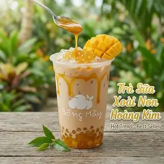 Hình ảnh Lục Trà Sữa Xoài Hoàng Kim ( Size L )