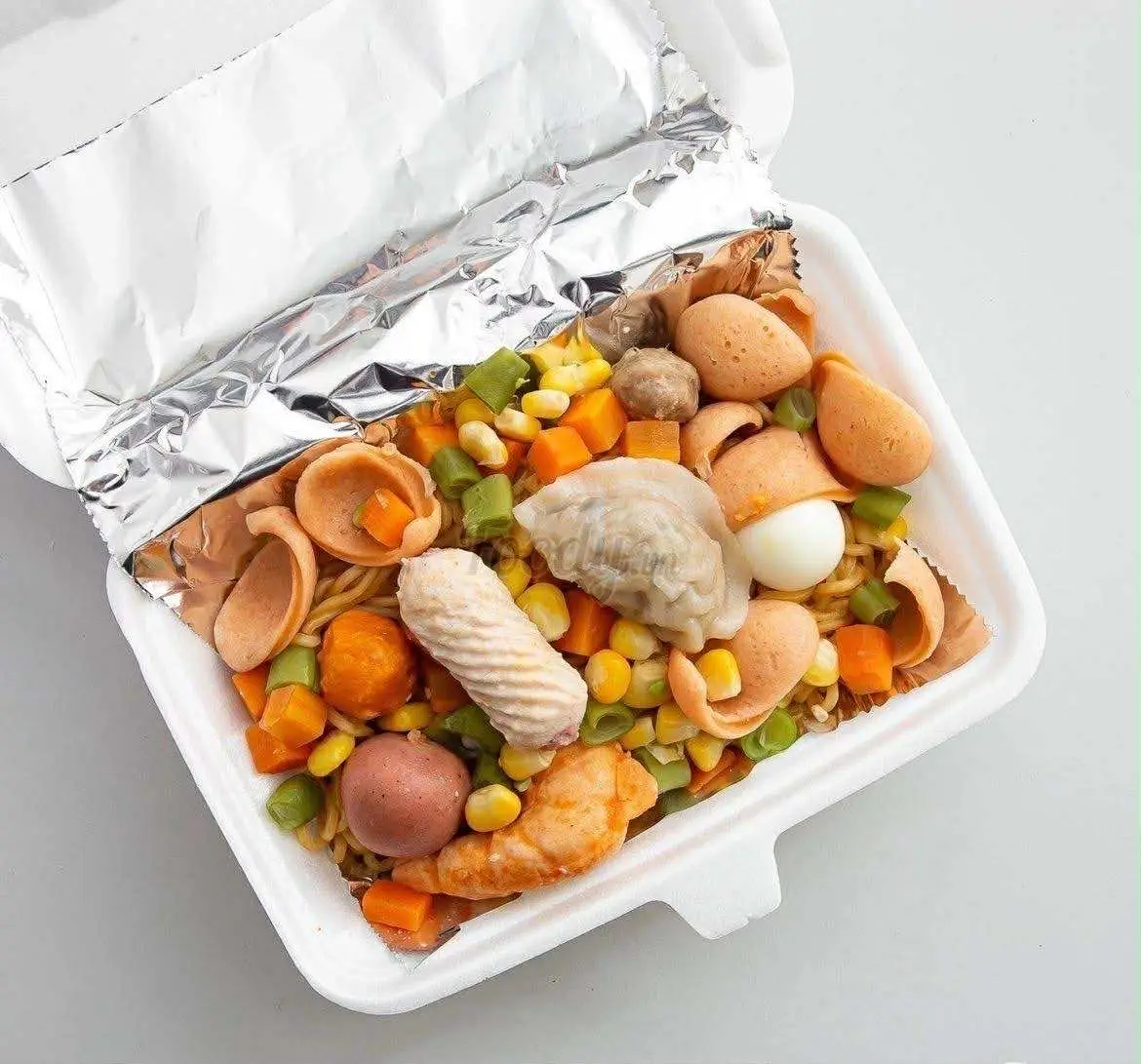 Hình ảnh Mì Trộn Indomie Toping Đầy Đủ