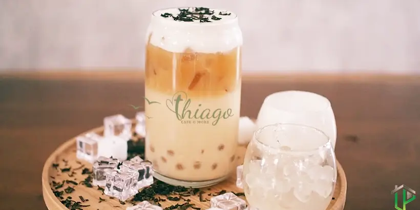 Hình ảnh Hồng trà sữa kem cheese