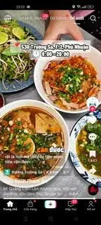 Hình ảnh Bún Riêu thập cẩm + Trà Tắc