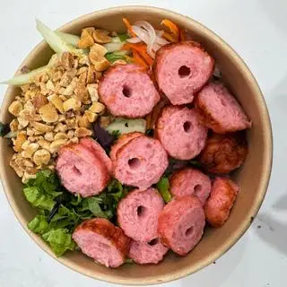 Hình ảnh Bún Trộn Nem Hồ Lô Nướng 