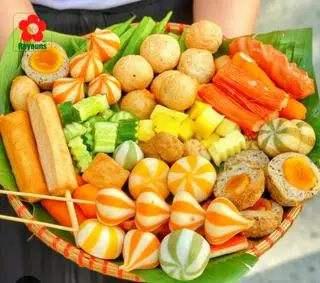 Hình ảnh combo5.khoai tây 5  đủ các loại cá viên 