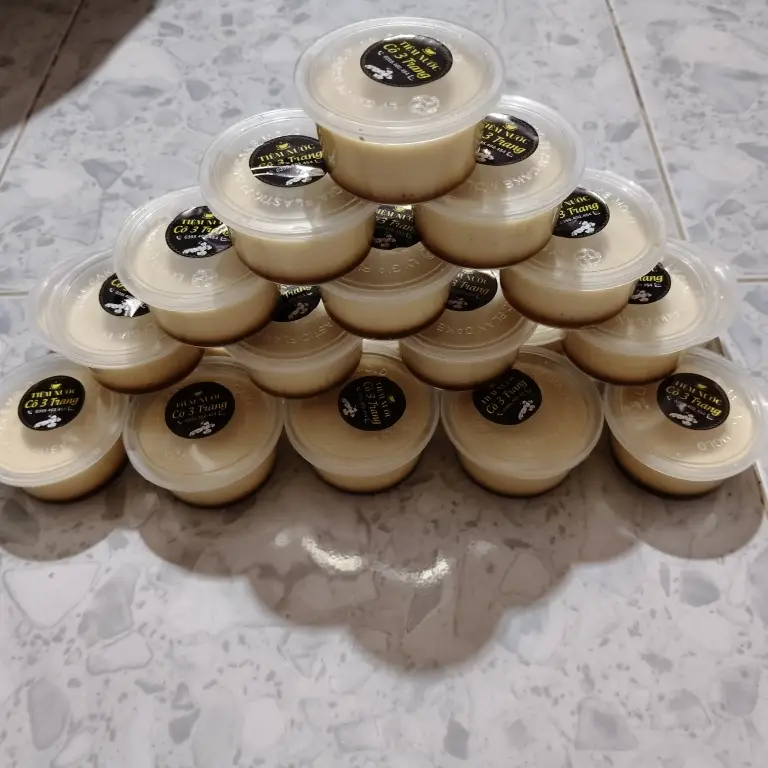 Hình ảnh Combo 5 hũ bánh flan