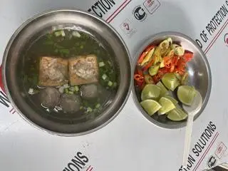 Hình ảnh đậu hủ , viên không bánh 