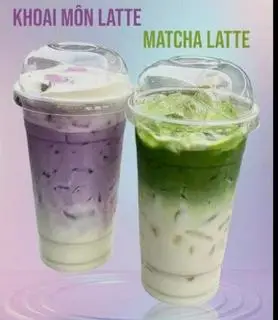 Hình ảnh latte matcha 