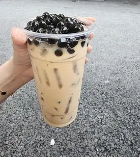 Hình ảnh trà sữa trân châu đen 