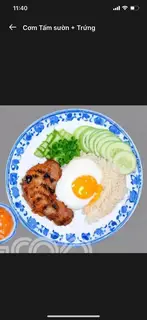 Hình ảnh Cơm tấm sườn trứng 