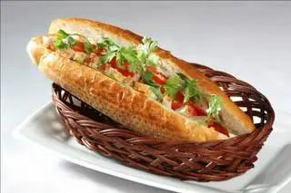 Hình ảnh bánh mì trứng ôpla