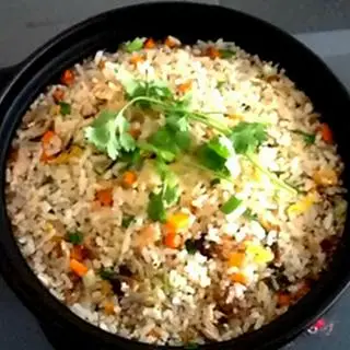 Hình ảnh Cơm chiên cá mặn chay