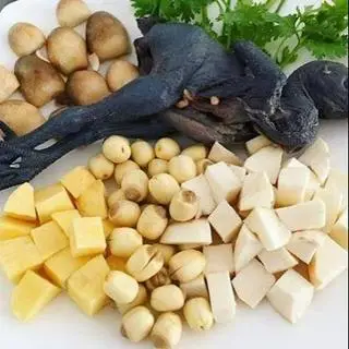 Hình ảnh Cháo gà ác hạt sen( KHÔNG GIA VỊ)
