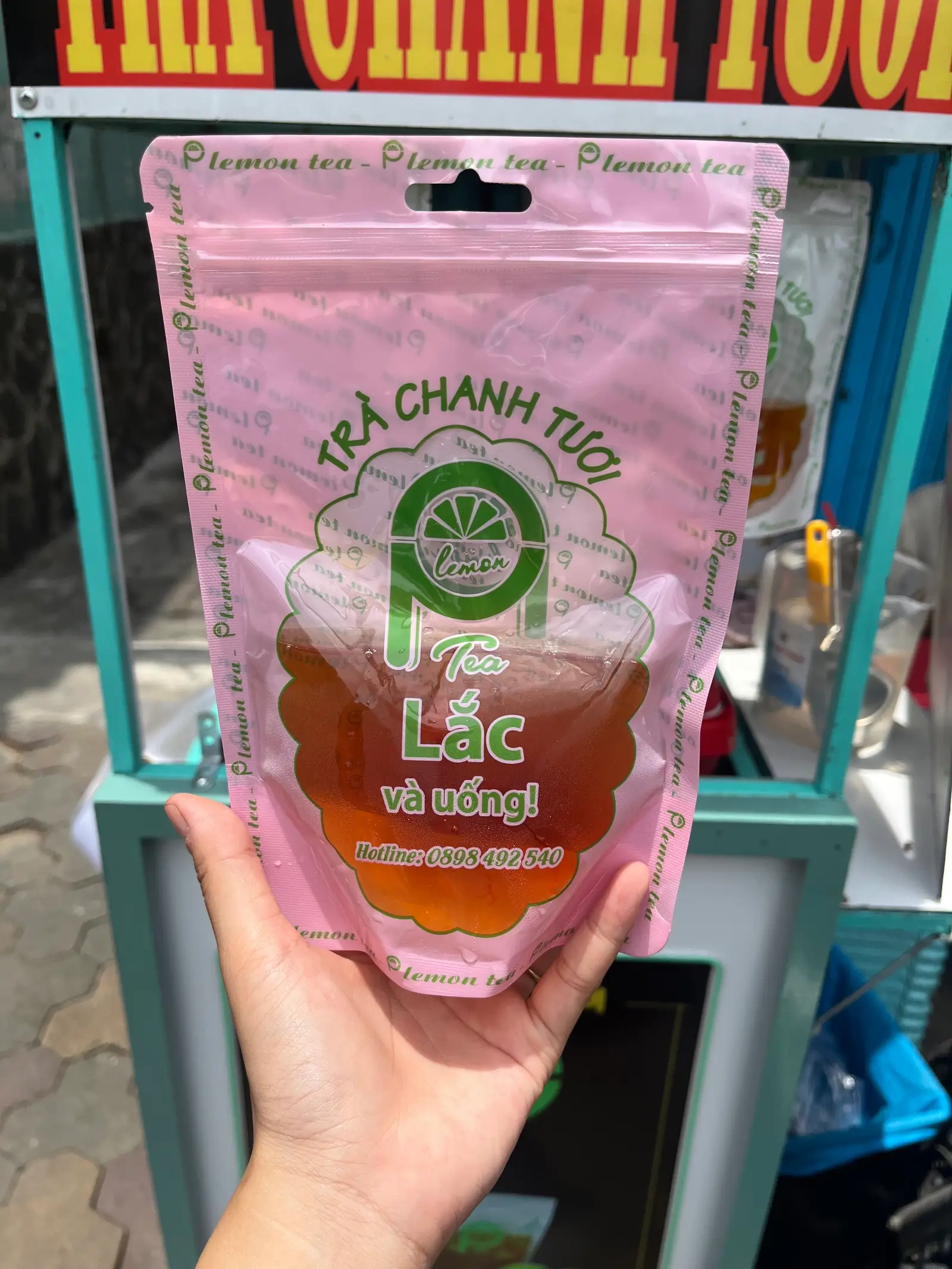Hình ảnh Trà đào tươi