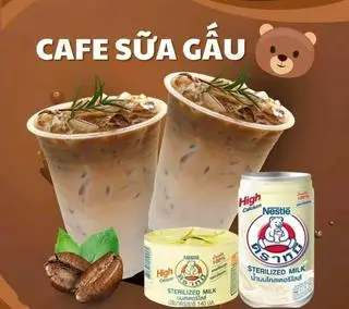Hình ảnh Cà Phê Sữa Gấu