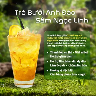 Hình ảnh Trà bưởi anh đào