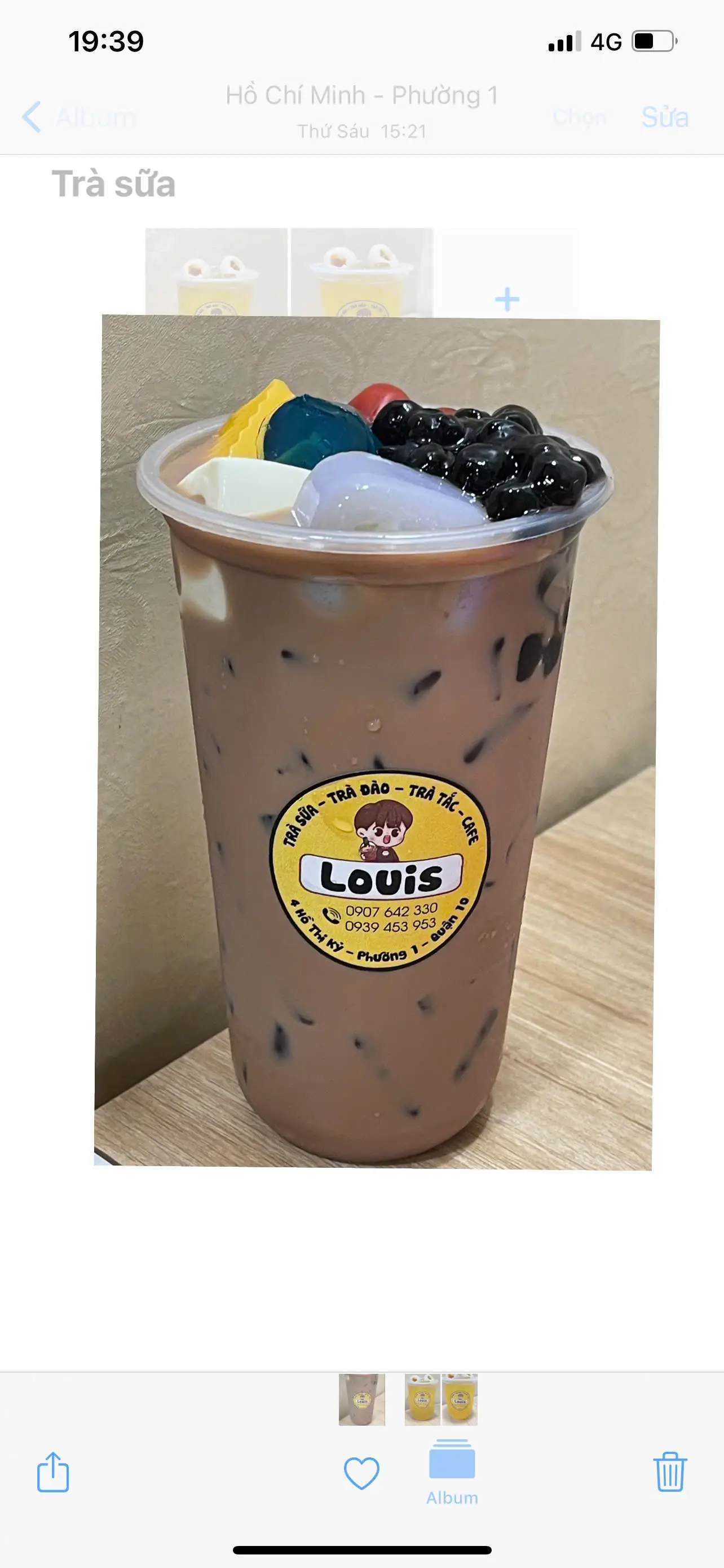 Hình ảnh Trà Sữa Socola - M