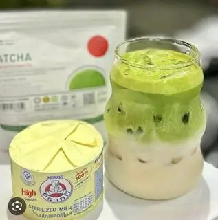 Hình ảnh Matcha sữa gấu
