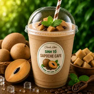 Hình ảnh Sinh tố sapoche cafe hot