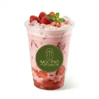 Hình ảnh Trà sữa dâu tây - berry milk tea