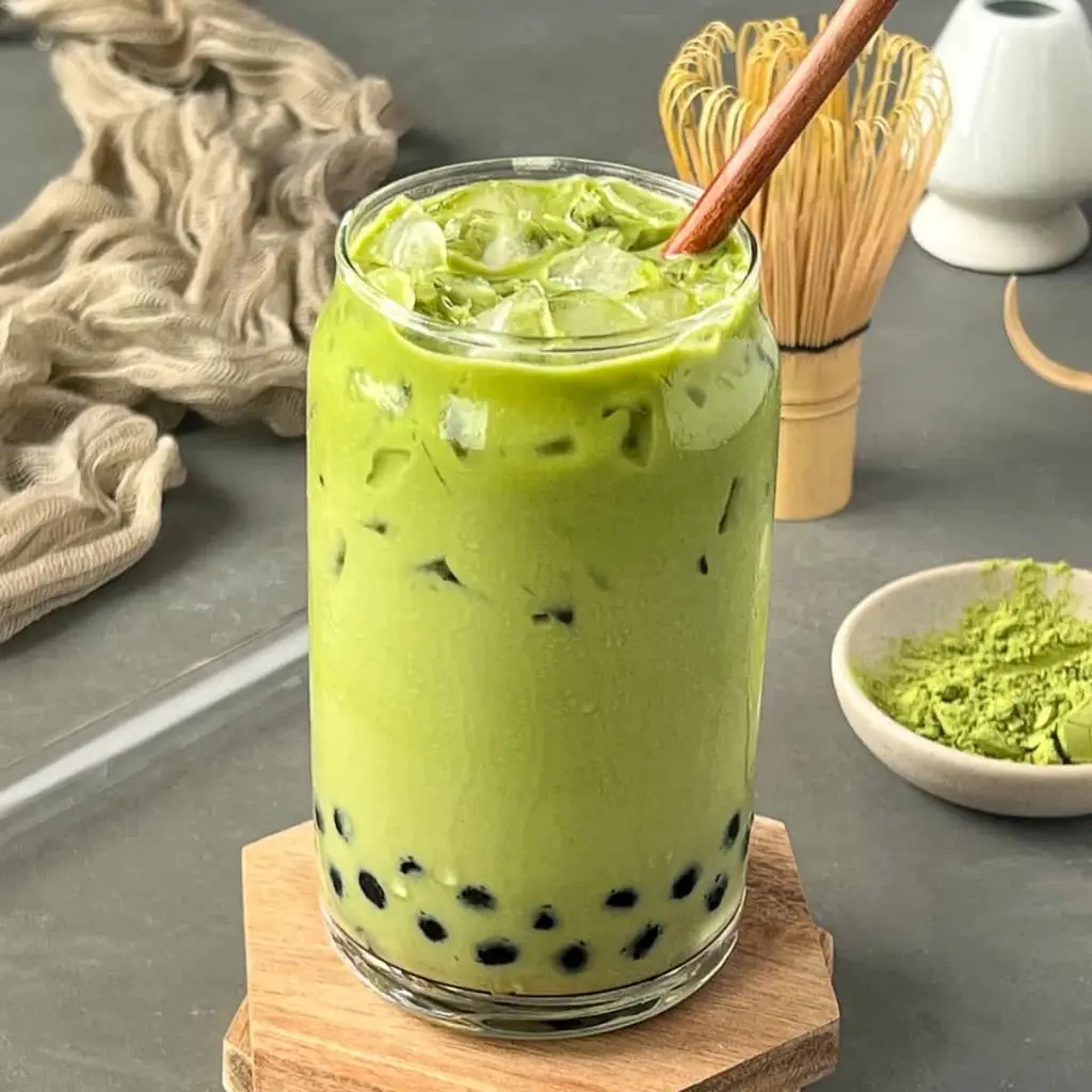 Hình ảnh Trà Sữa Matcha Trân Châu nhỏ