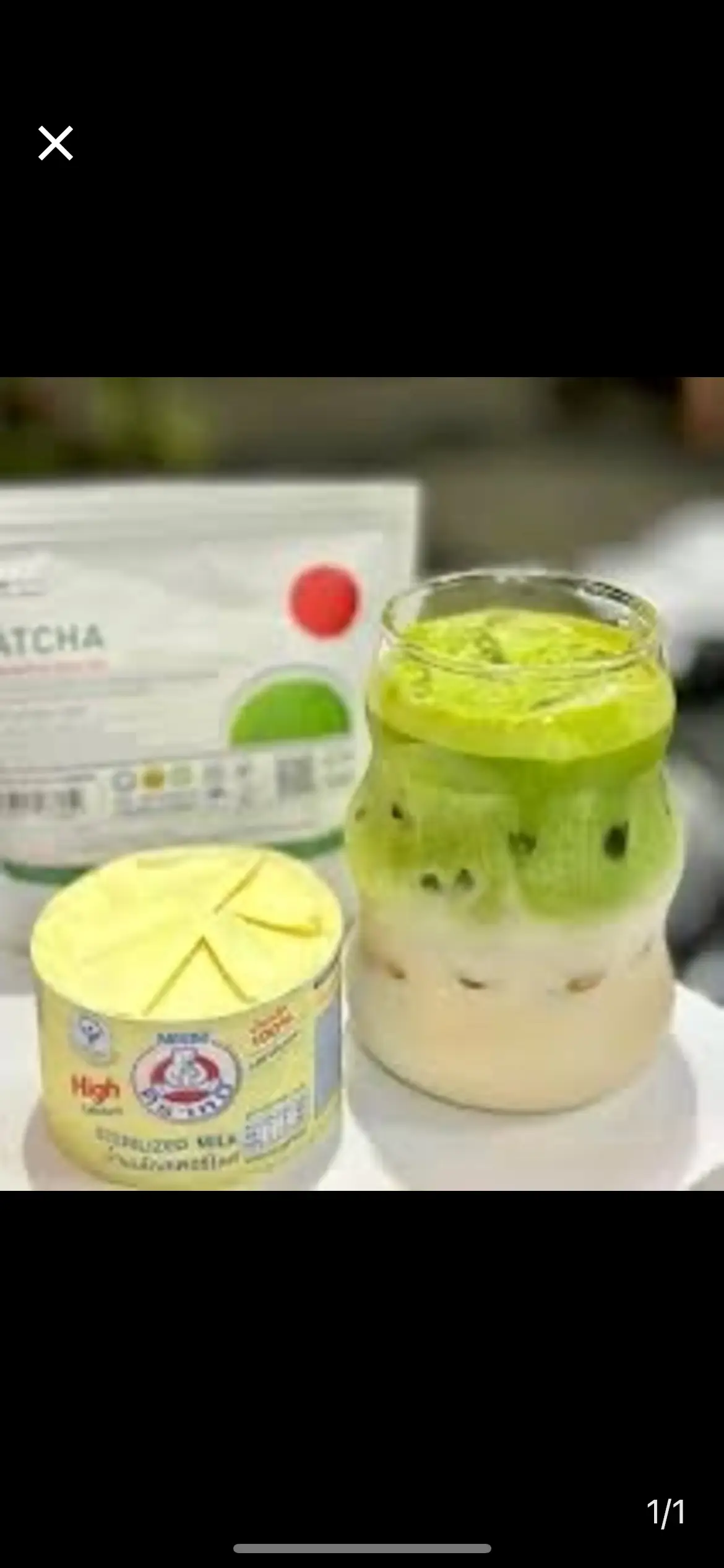 Hình ảnh Matcha sữa Gấu