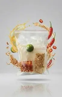 Hình ảnh Bánh tráng dẻo muối tắc